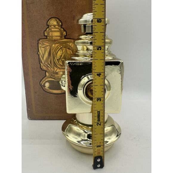 Vintage Avon Auto Lantern Decanter-Deep Woods After Shave & Talc New - Picture 3 of 5